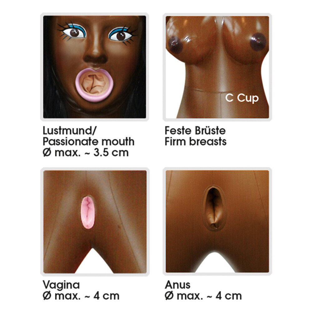 Tyra Love Doll 3D Face and Shoulder-Length Hair