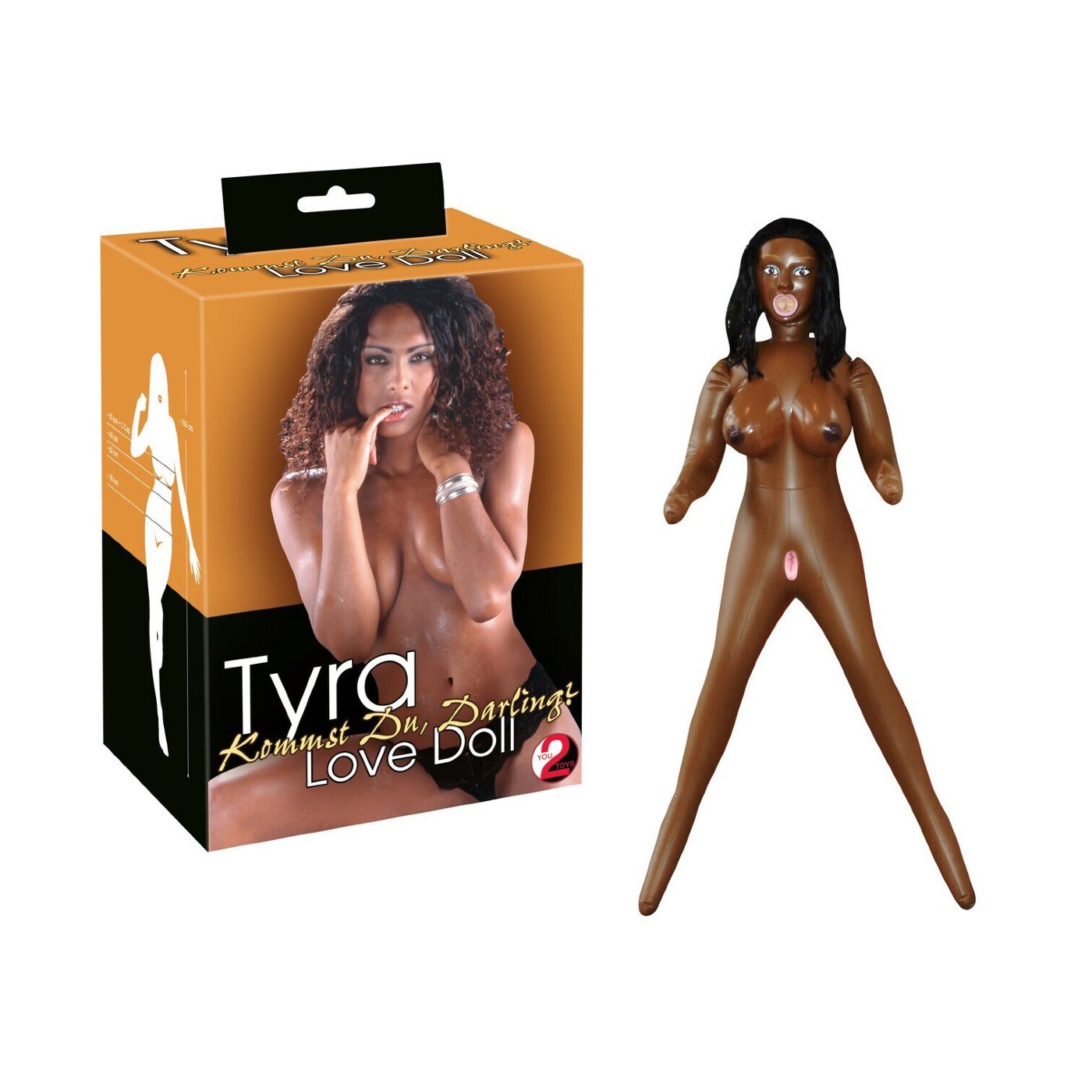 Tyra Love Doll 3D Face and Shoulder-Length Hair