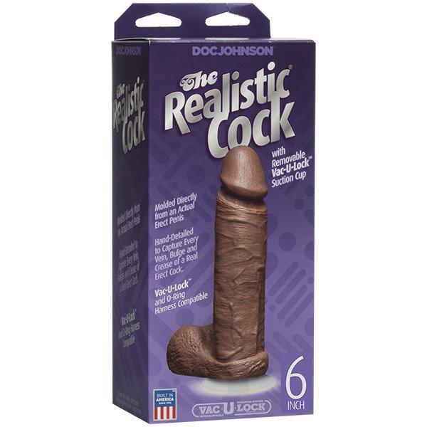 Doc Johnson The Realistic Cock 6 Inch Dildo