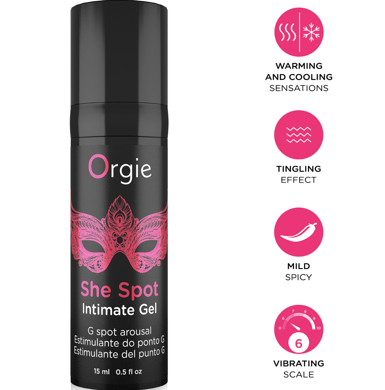 Orgie She Spot G-Spot Arousal Gel 15ml