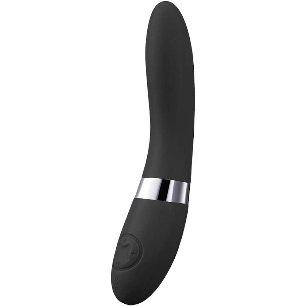 LELO Elise 2 Rechargeable G-Spot Dildo Vibrator Black