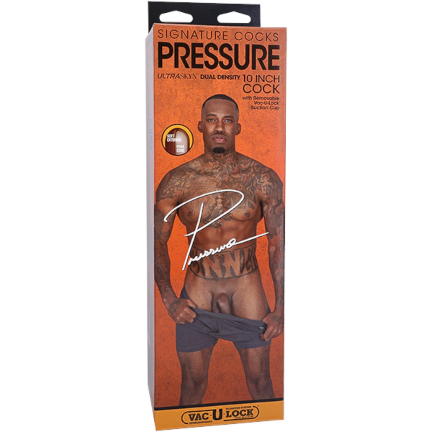 Signature Cocks Pressure Realistic Suction Cup Dildo 10 Inch