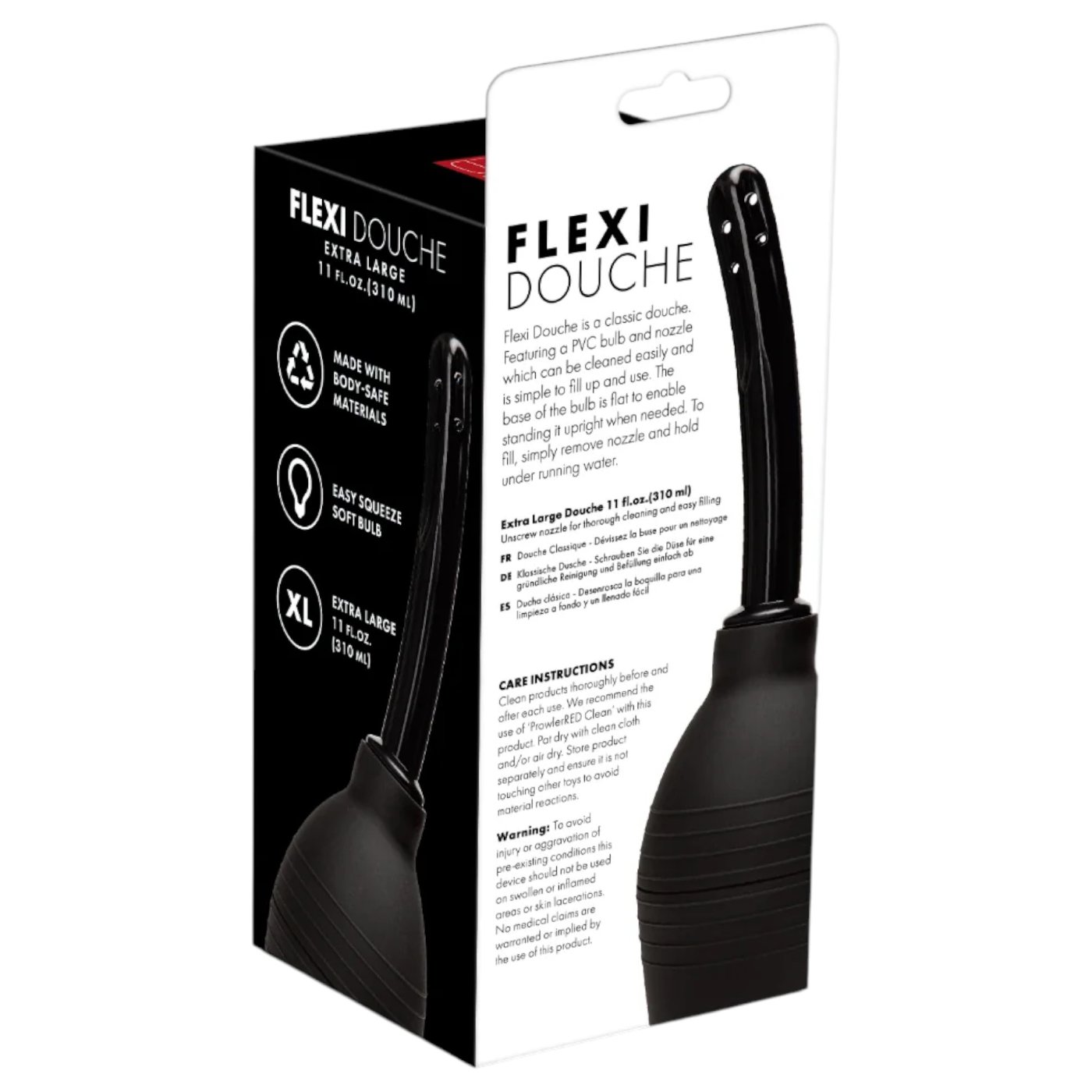 Prowler RED Flexi Anal Douche 310 ml Black