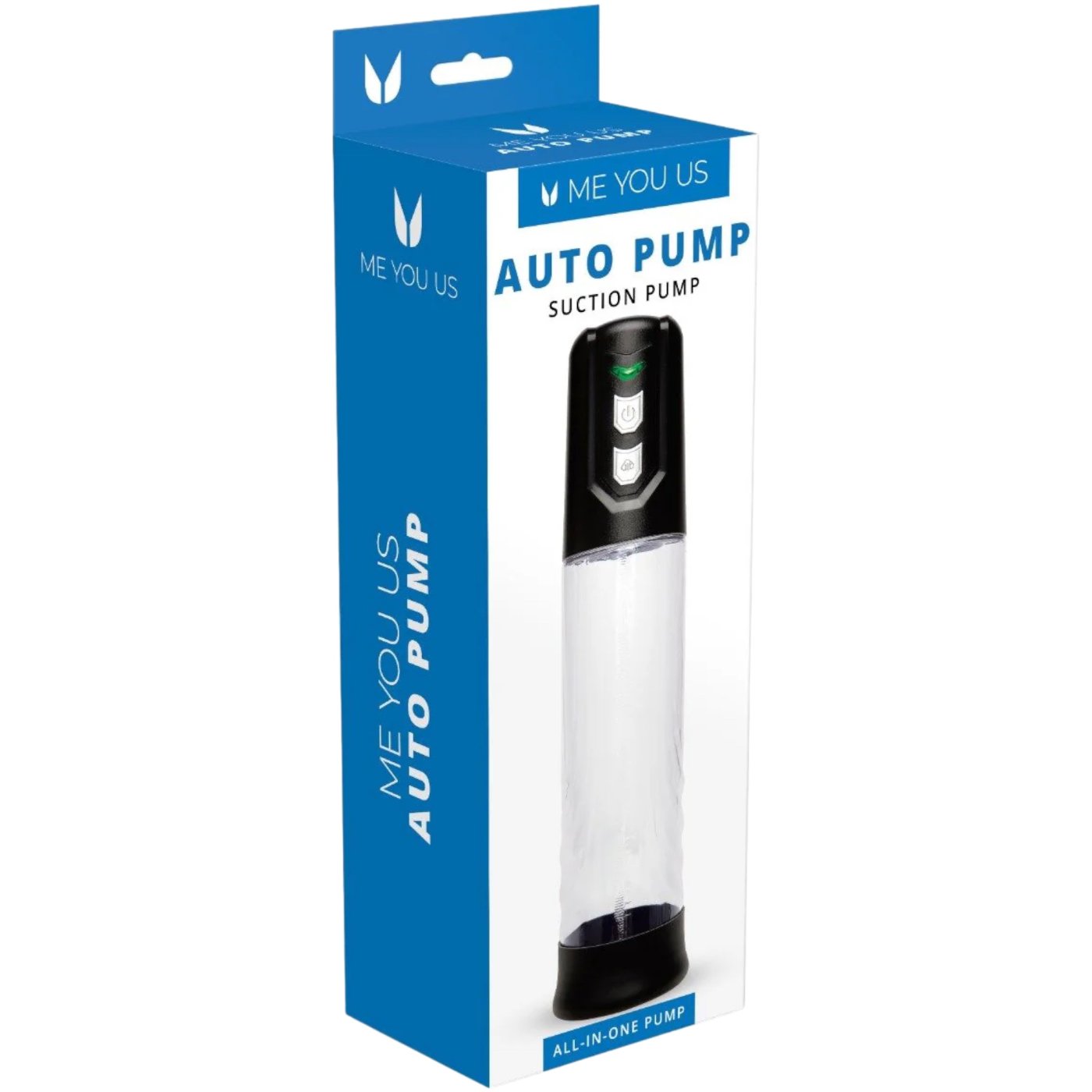 Me You Us Auto Pump Suction Penis Pump Clear