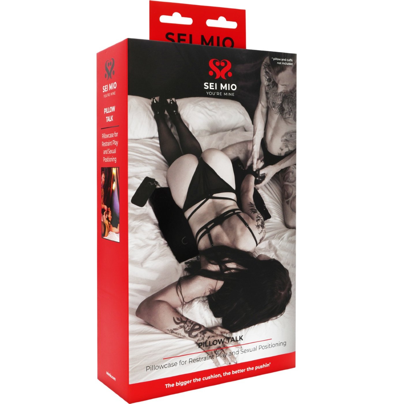 Sei Mio Pillow Talk Positional Pillowcase with Restraint Attachment Points