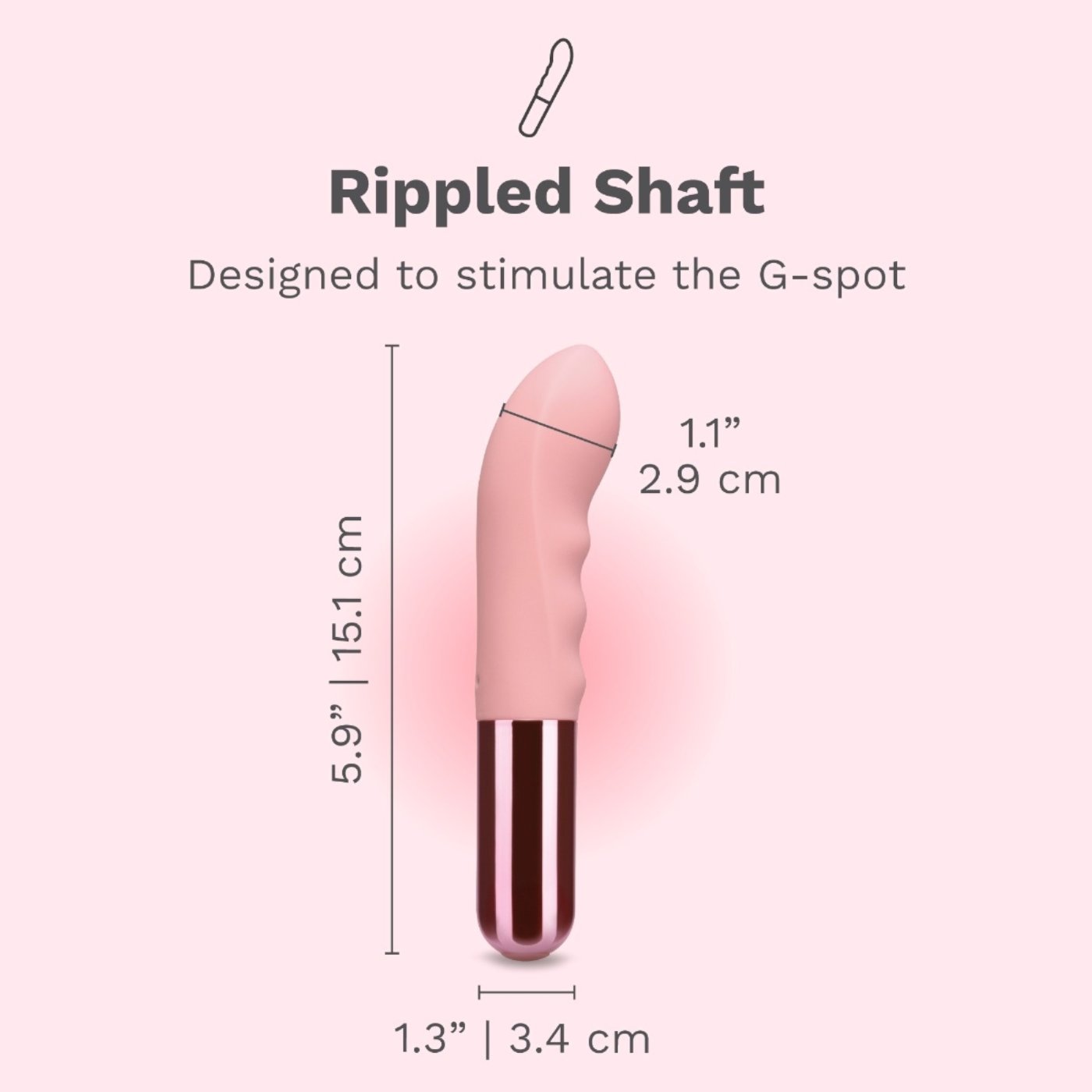 Le Wand Mini Vibe G-Thrill Rechargeable G-Spot Vibrator