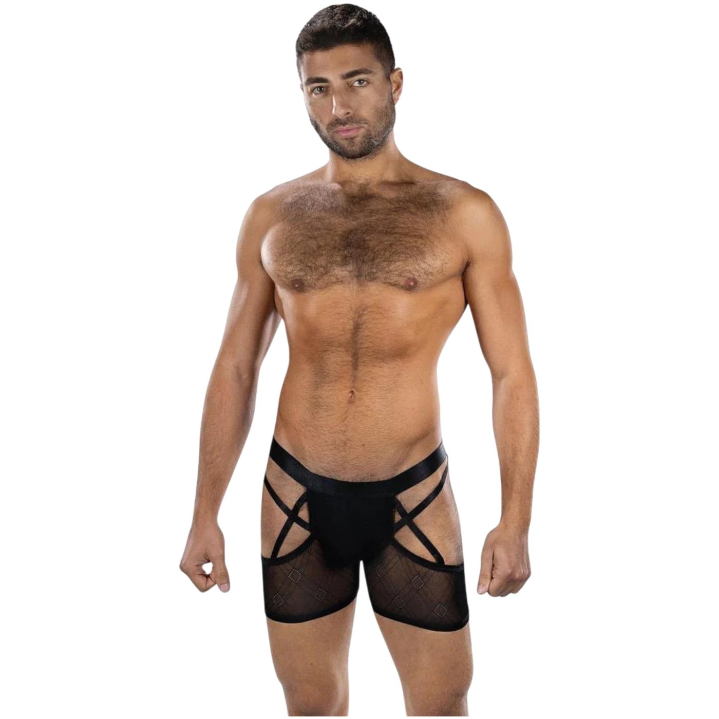 Envy X Appeal Men’s Mesh Open Back Boxer Briefs