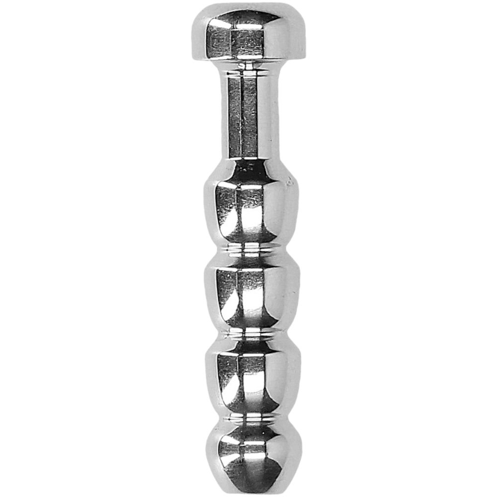 Ouch Urethral Sounding Stainless Steel Ridged Plug