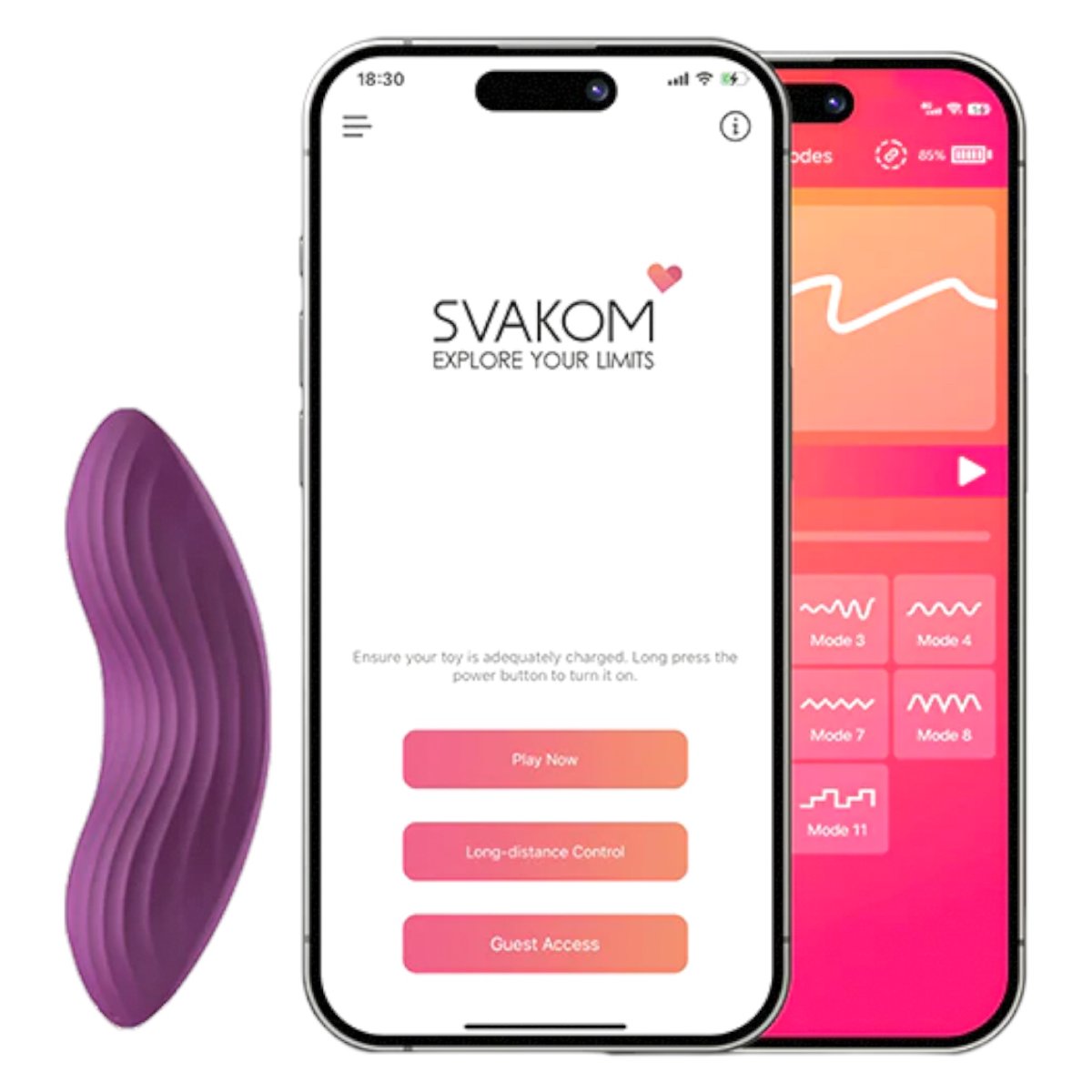 Svakom Edeny App Controlled Rechargeable Panty Vibrator
