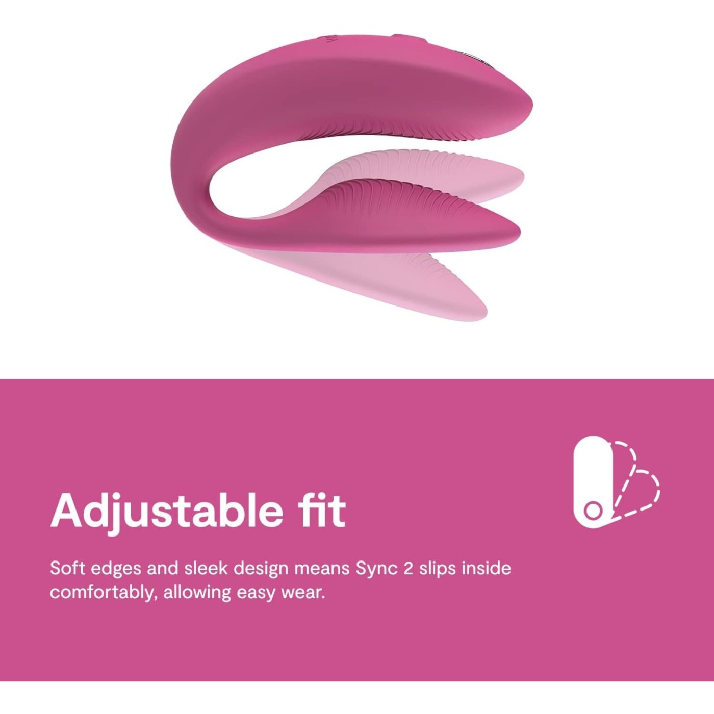 We-Vibe Sync 2 App Controlled Rechargeable Couples Vibrator