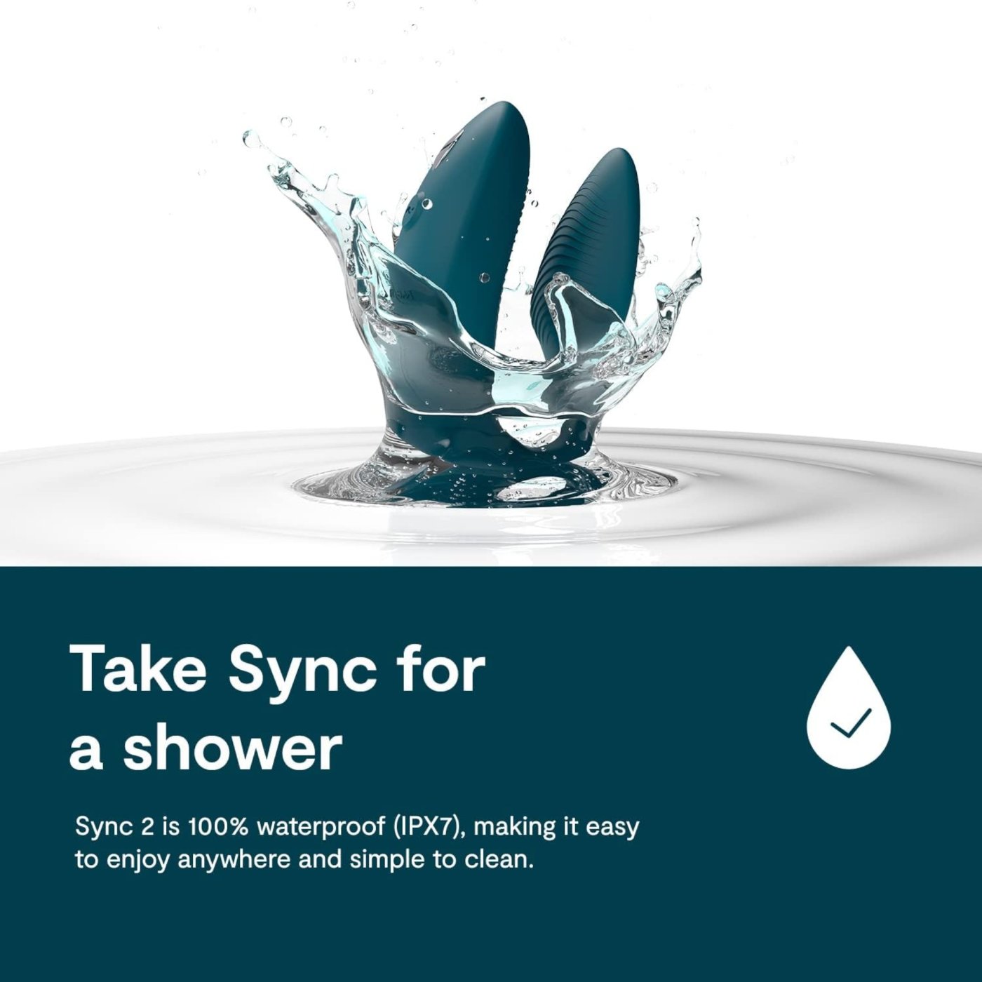 We-Vibe Sync 2 App Controlled Rechargeable Couples Vibrator