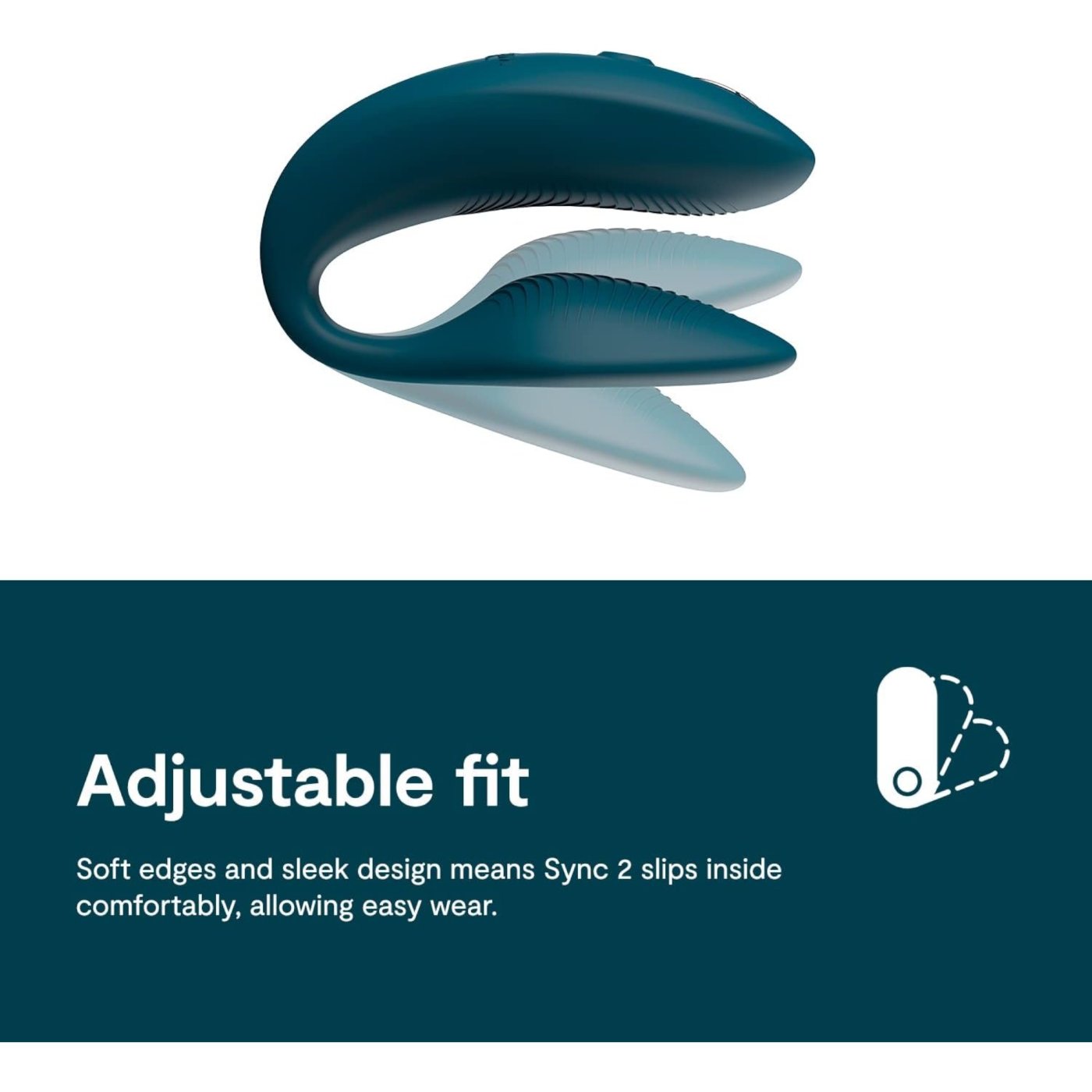 We-Vibe Sync 2 App Controlled Rechargeable Couples Vibrator