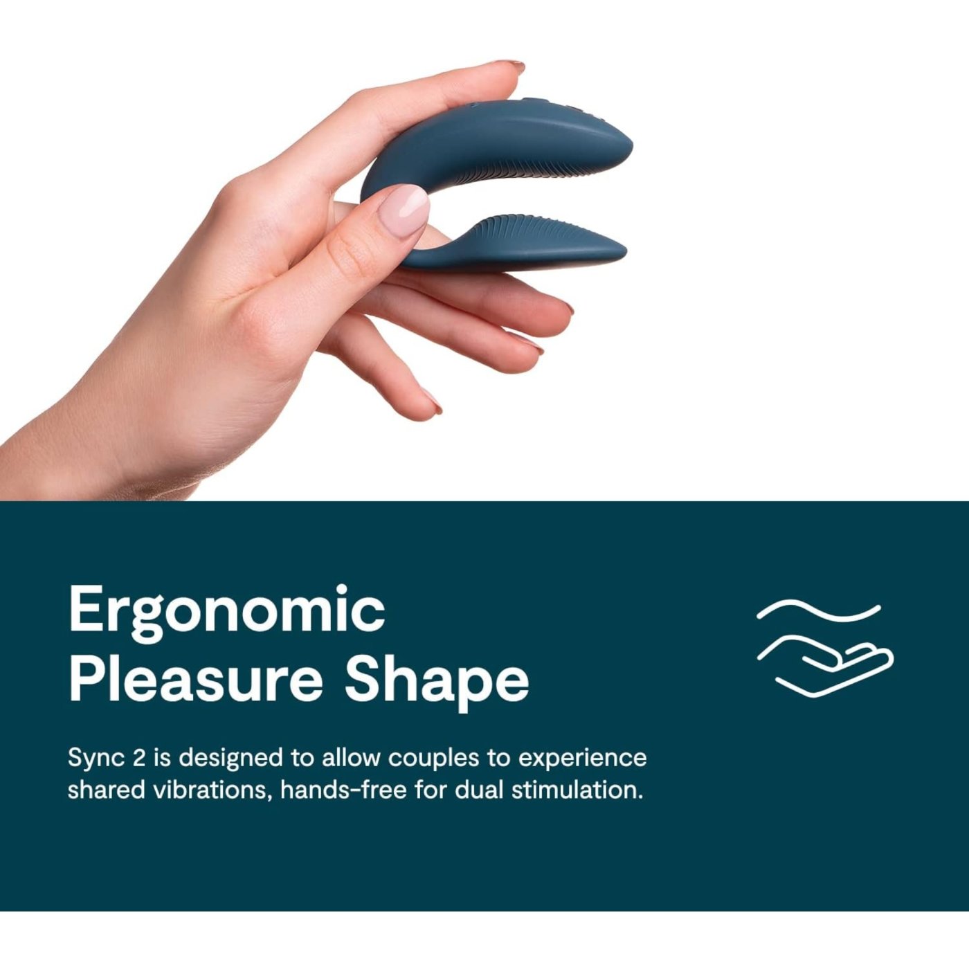 We-Vibe Sync 2 App Controlled Rechargeable Couples Vibrator