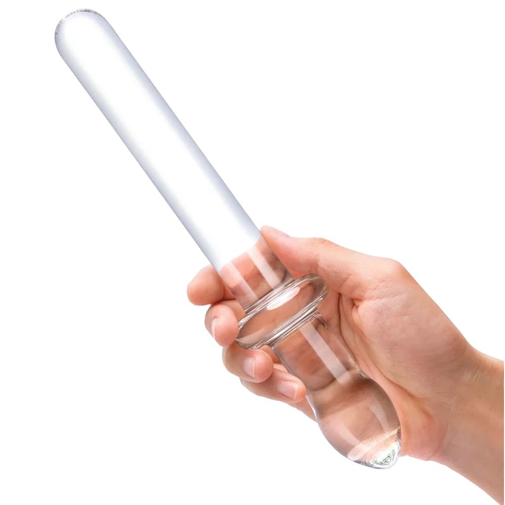Glas Classic Smooth Dual-Ended Glass Dildo 9.25 Inch