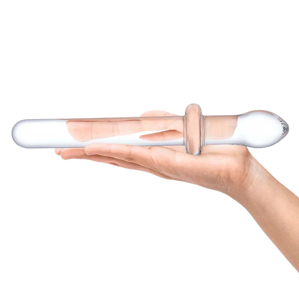 Glas Classic Smooth Dual-Ended Glass Dildo 9.25 Inch