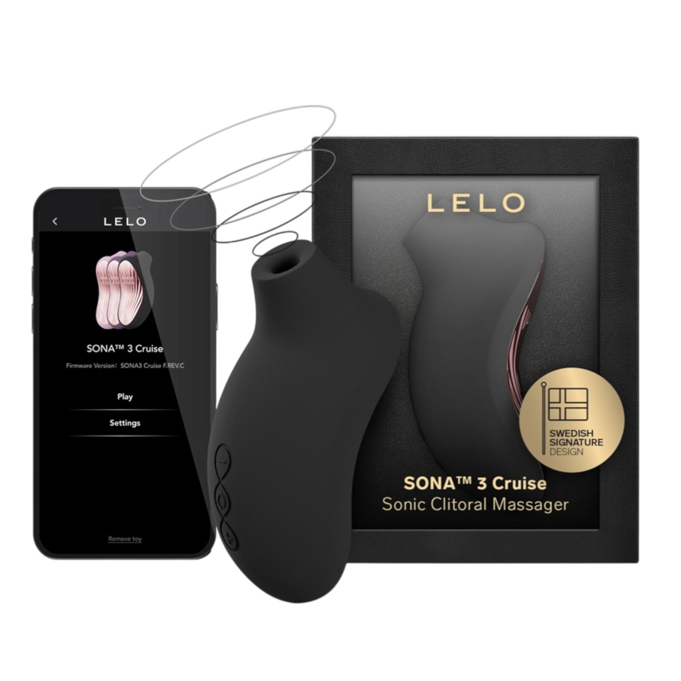 Lelo Sona 3 Cruise SenSonic App Controlled Clitoral Stimulator