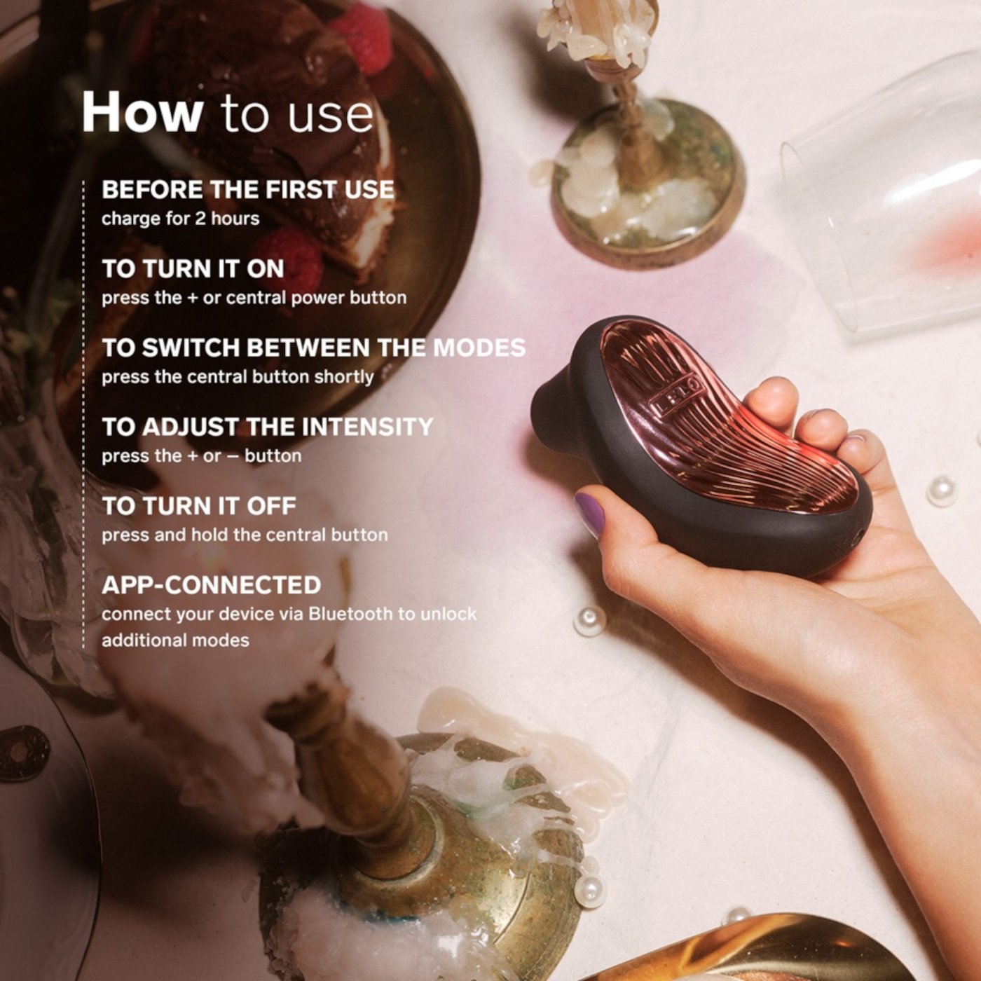Lelo Sona 3 Cruise SenSonic App Controlled Clitoral Stimulator