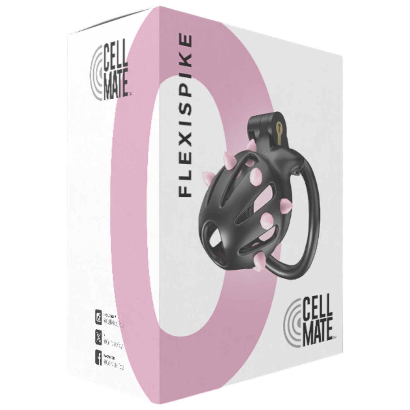 Cellmate FlexiSpike Chastity Cage Size 0