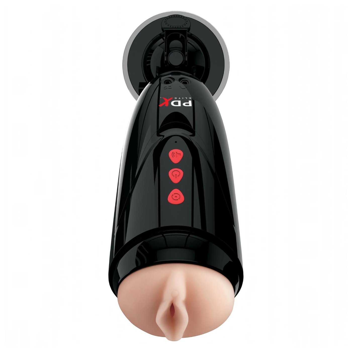 PDX Elite Dirty Talk Starter Stroker Vibrating Male Masturbator