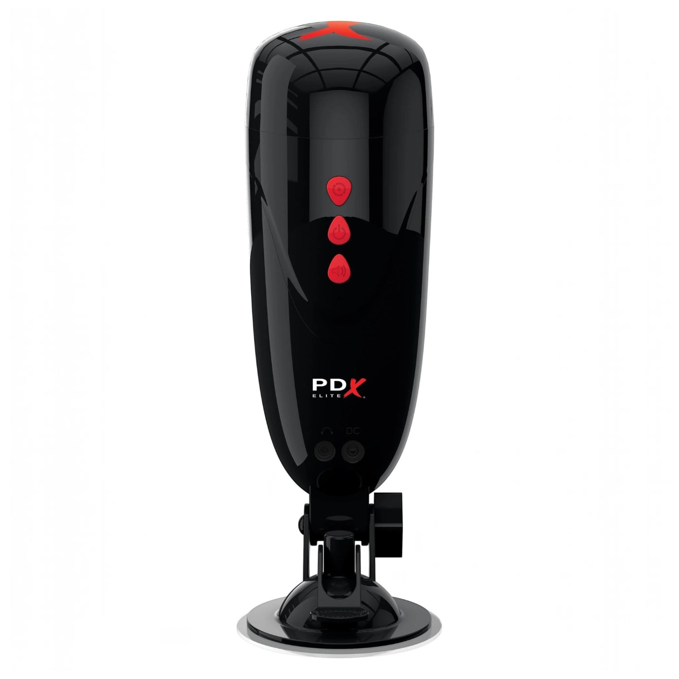 PDX Elite Dirty Talk Starter Stroker Vibrating Male Masturbator