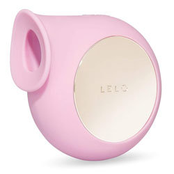 LELO Sila Sonic Wave Gentle Clitoral Vibrator Pink 
