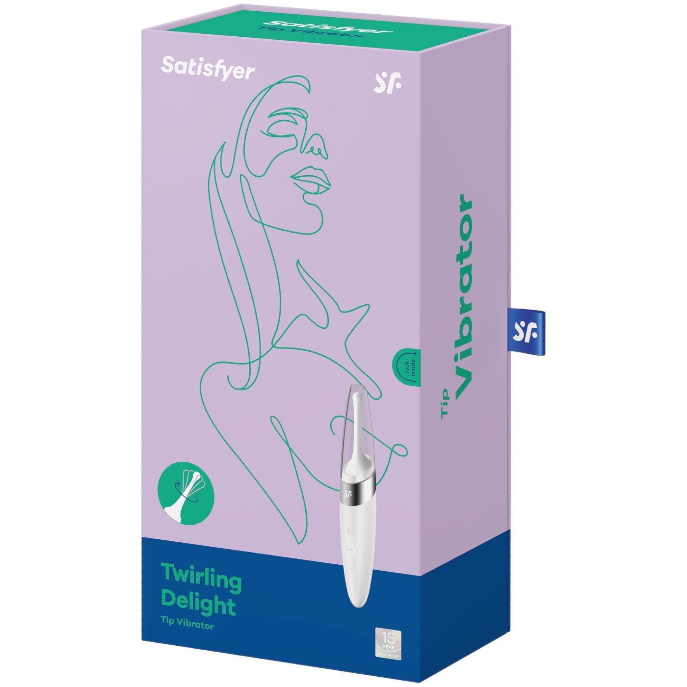 Satisfyer Twirling Delight Rechargeable Tip Vibrator White