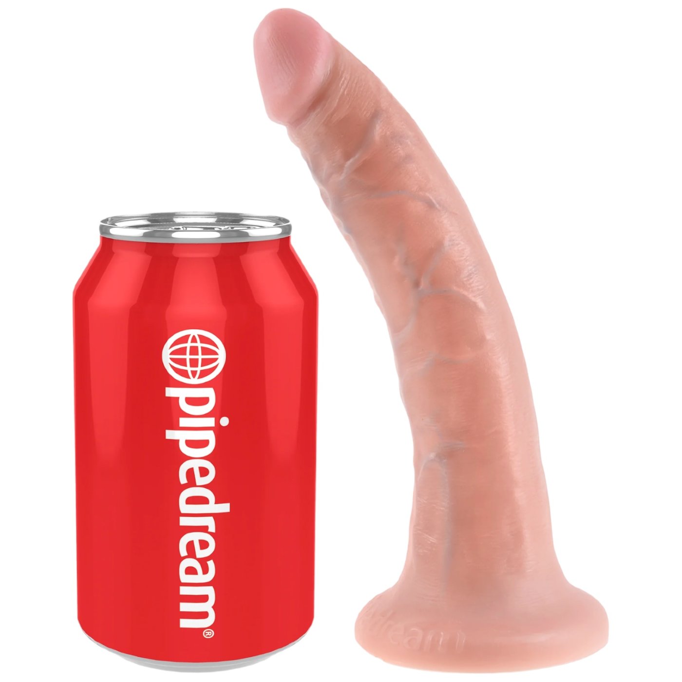 King Cock Ultra Realistic Suction Cup Dildo 7 Inch