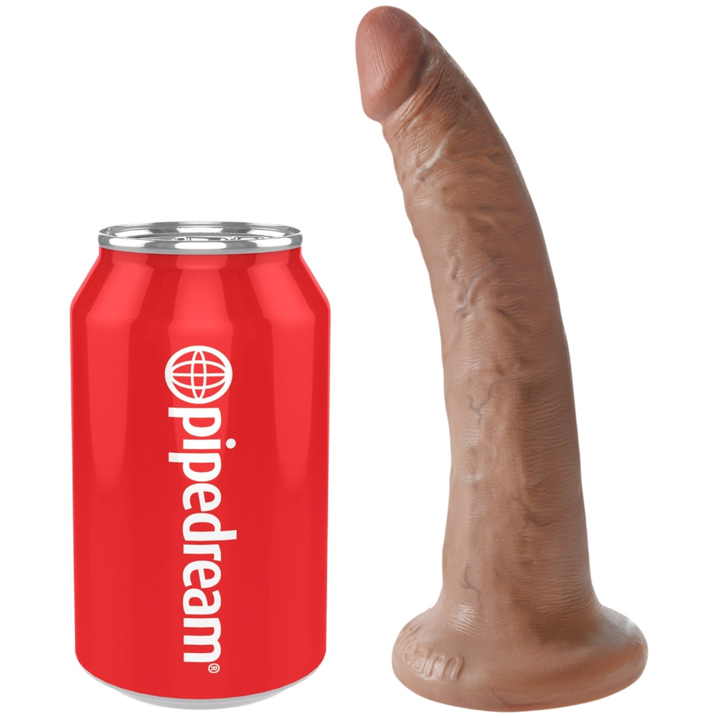 King Cock 7 Inch Realistic Dildo with Suction Cup