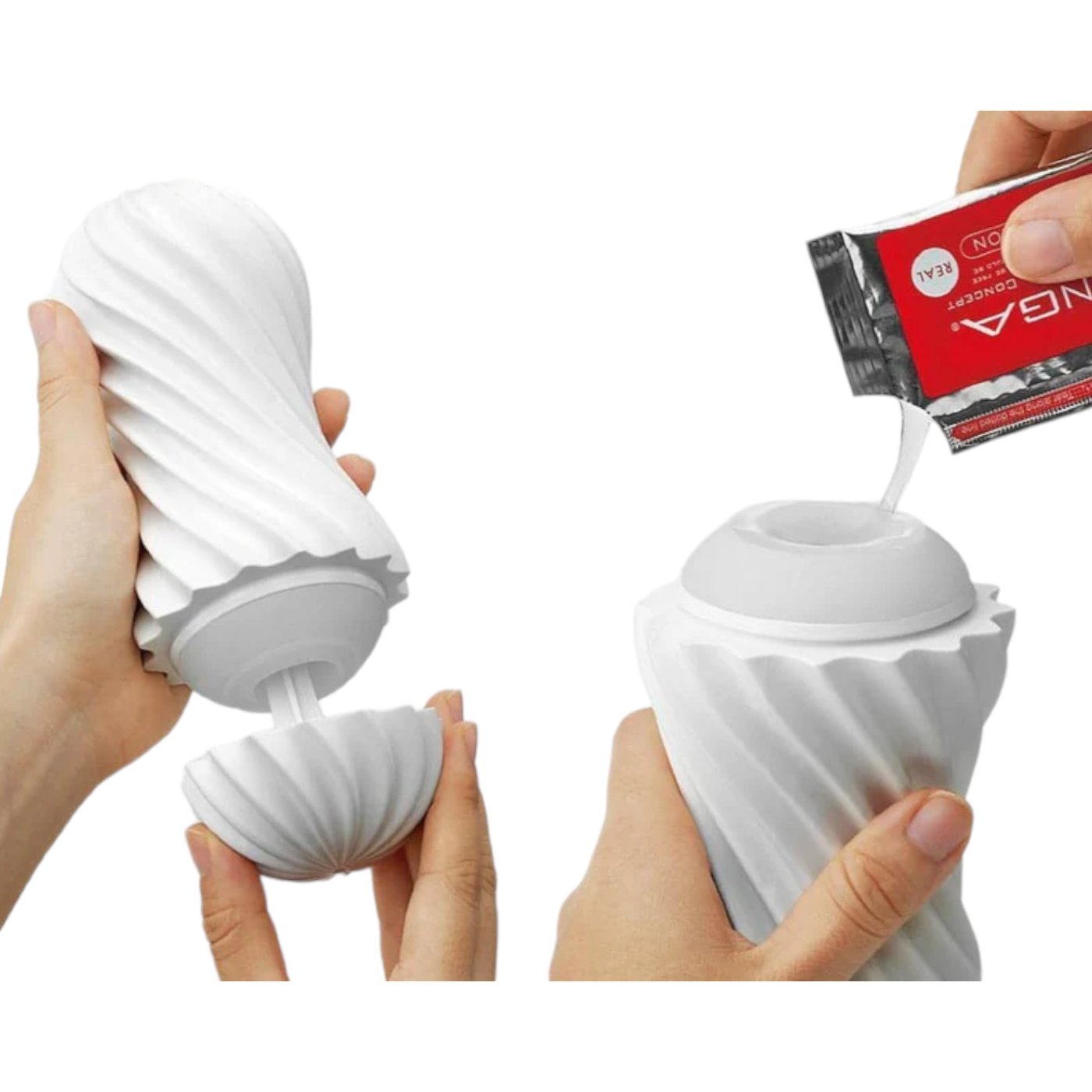 Tenga Flex Rocky Black Male Masturbator