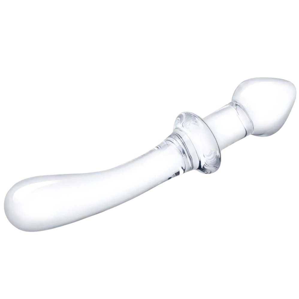 Glas Classic Curved Dual-Ended Glass Dildo 9 Inch