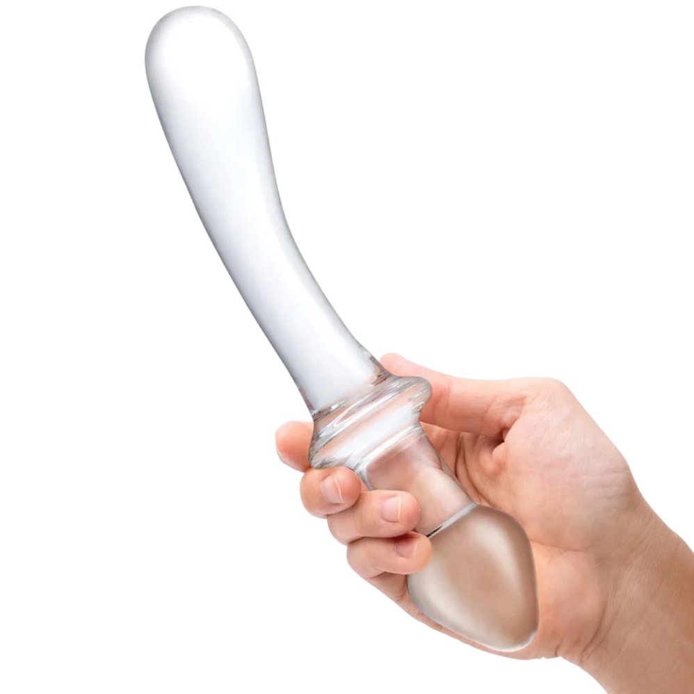 Glas Classic Curved Dual-Ended Glass Dildo 9 Inch