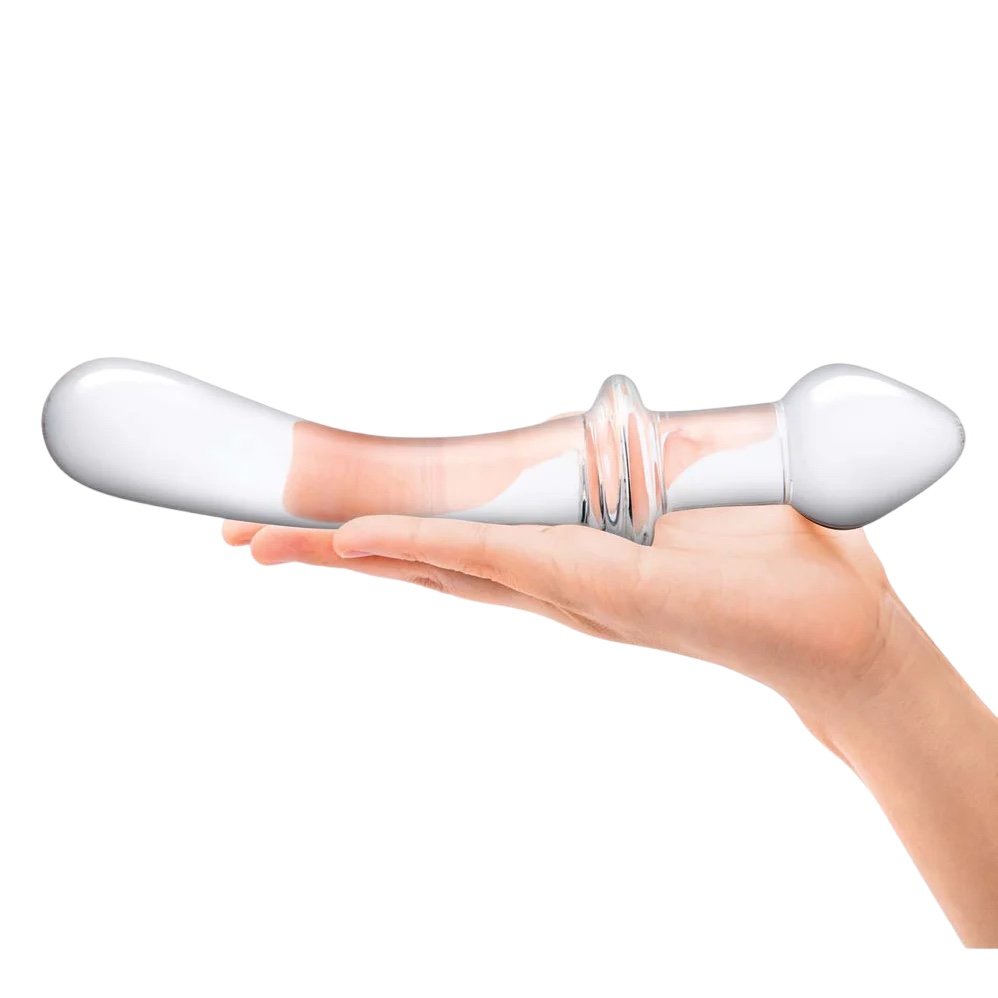 Glas Classic Curved Dual-Ended Glass Dildo 9 Inch