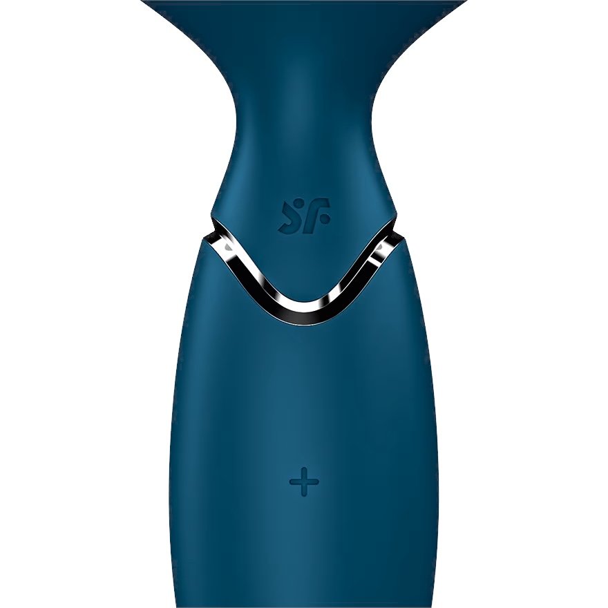 Satisfyer Mini Wand-er Rechargeable Wand Vibrator Blue