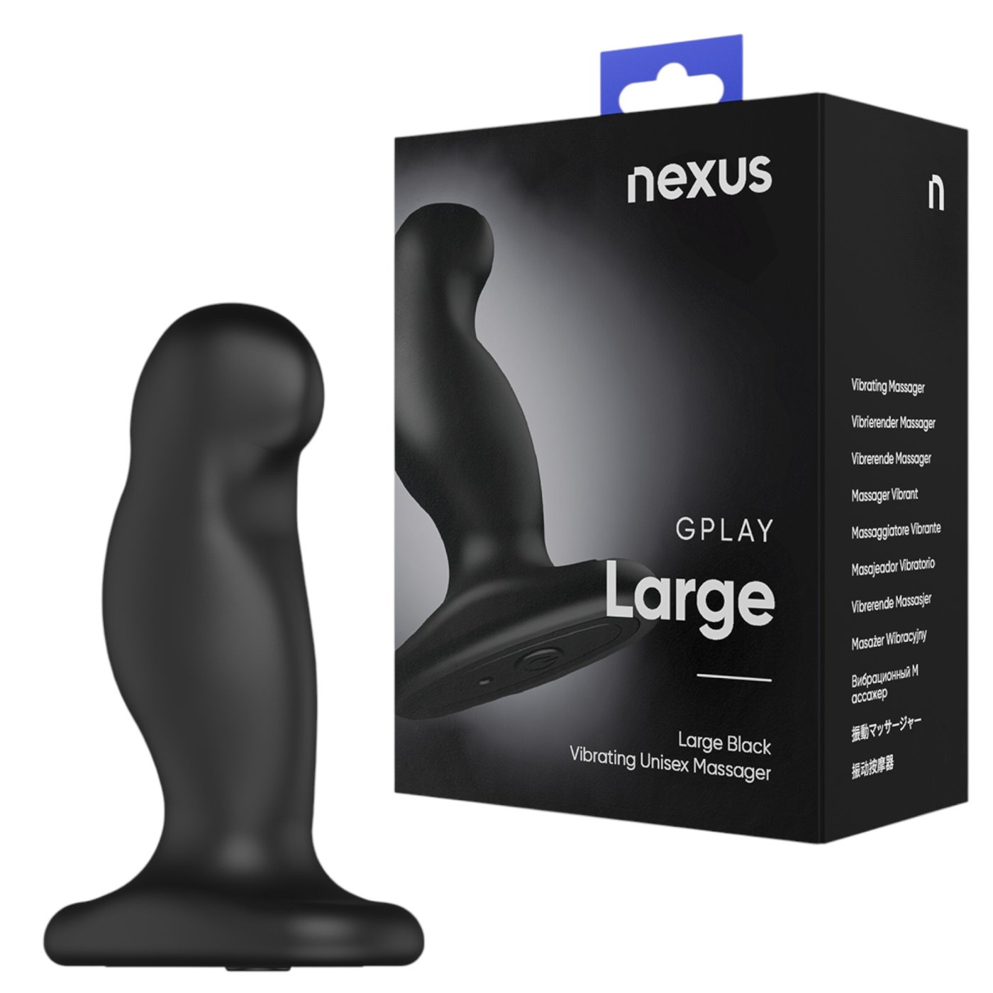 Nexus G-Play+ Large Waterproof Rechargeable Anal Vibrator