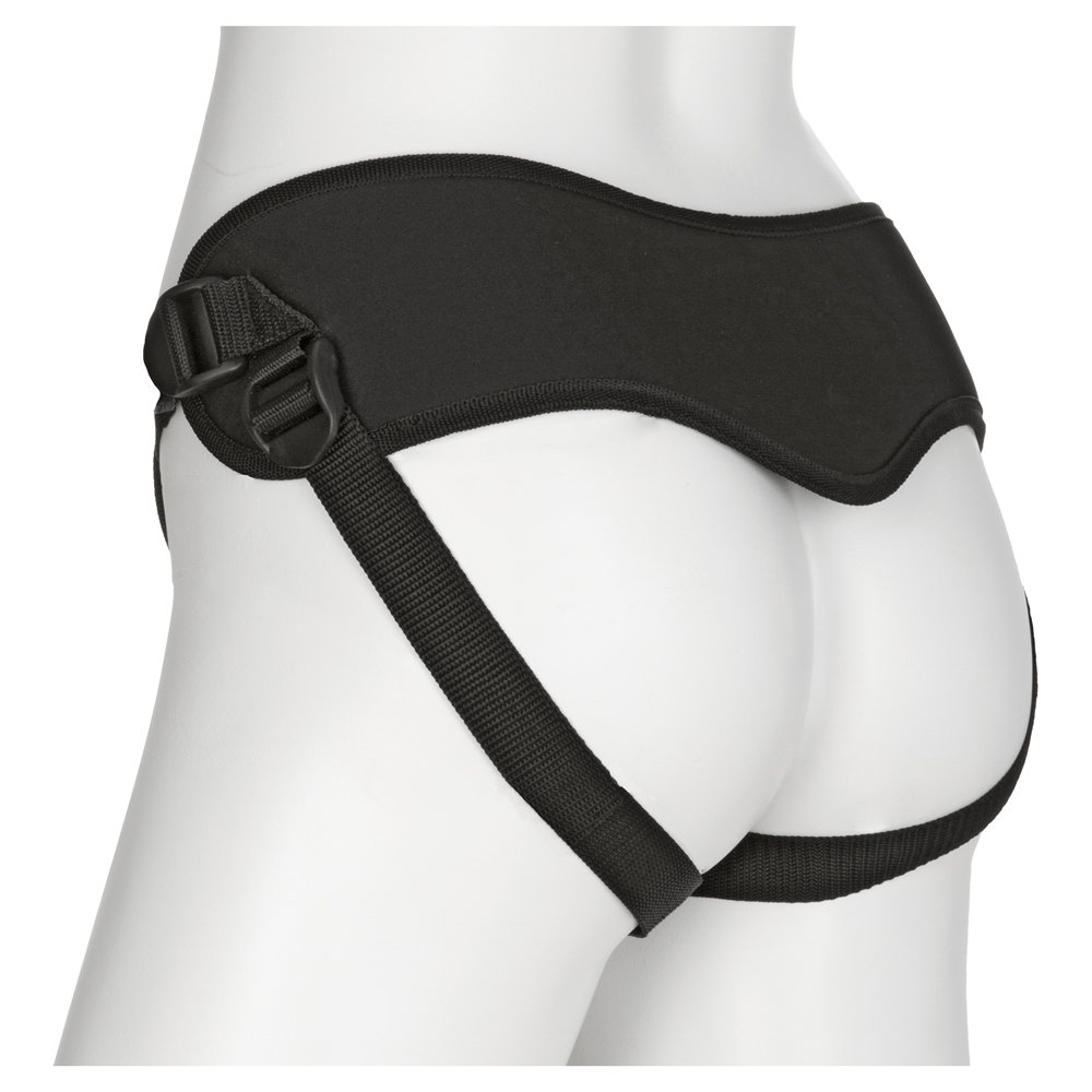 Vac-U-Lock Platinum Supreme Harness With Plug Black