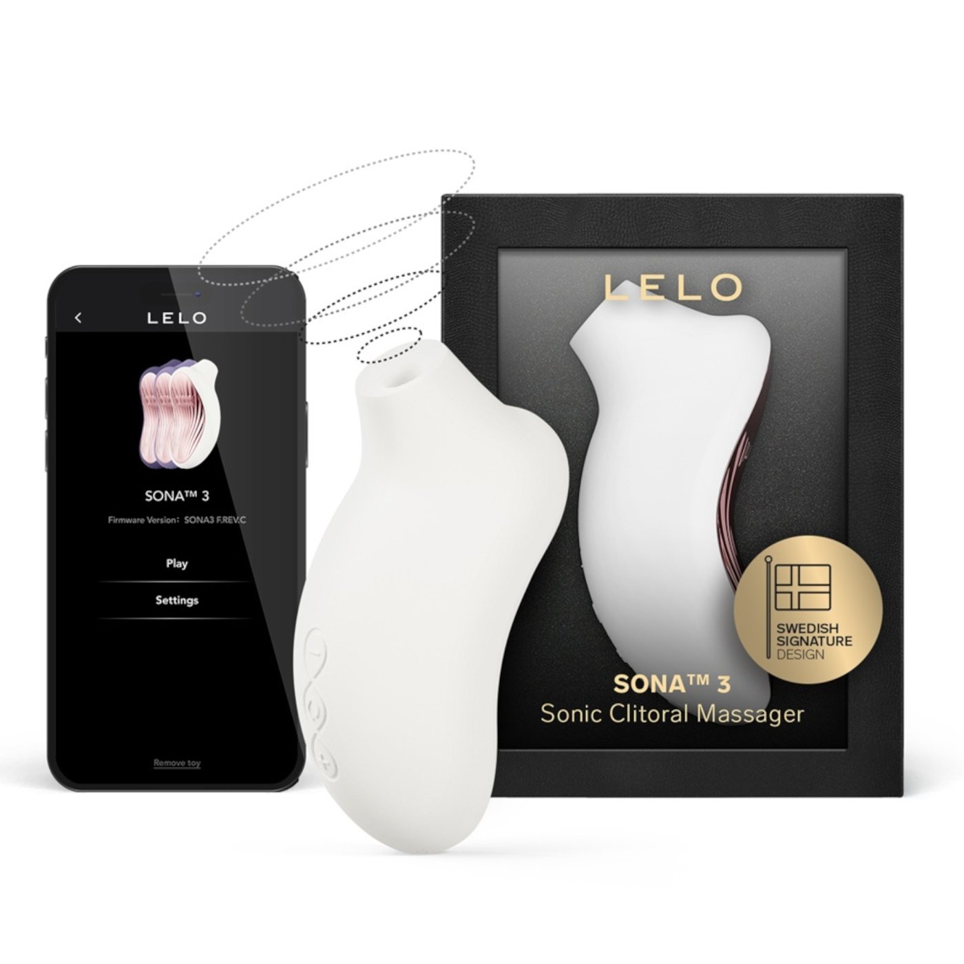 Lelo Sona 3 SenSonic App Controlled Clitoral Stimulator