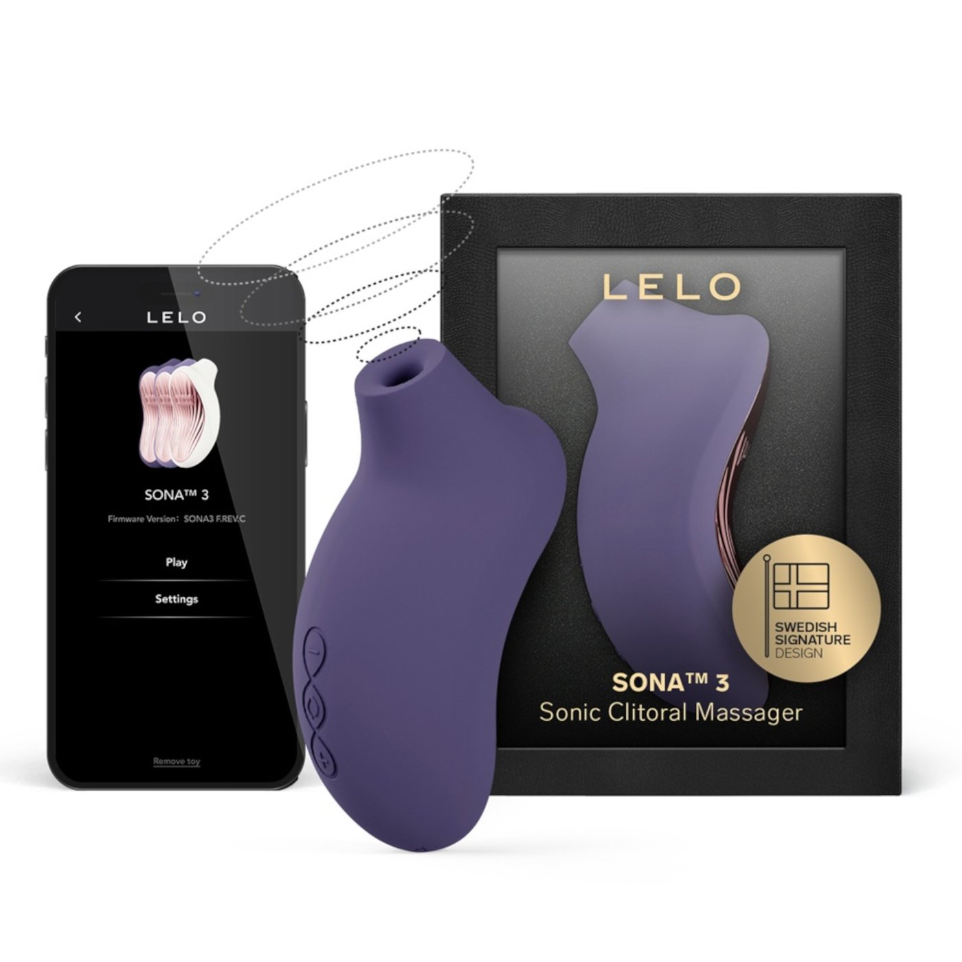 Lelo Sona 3 SenSonic App Controlled Clitoral Stimulator