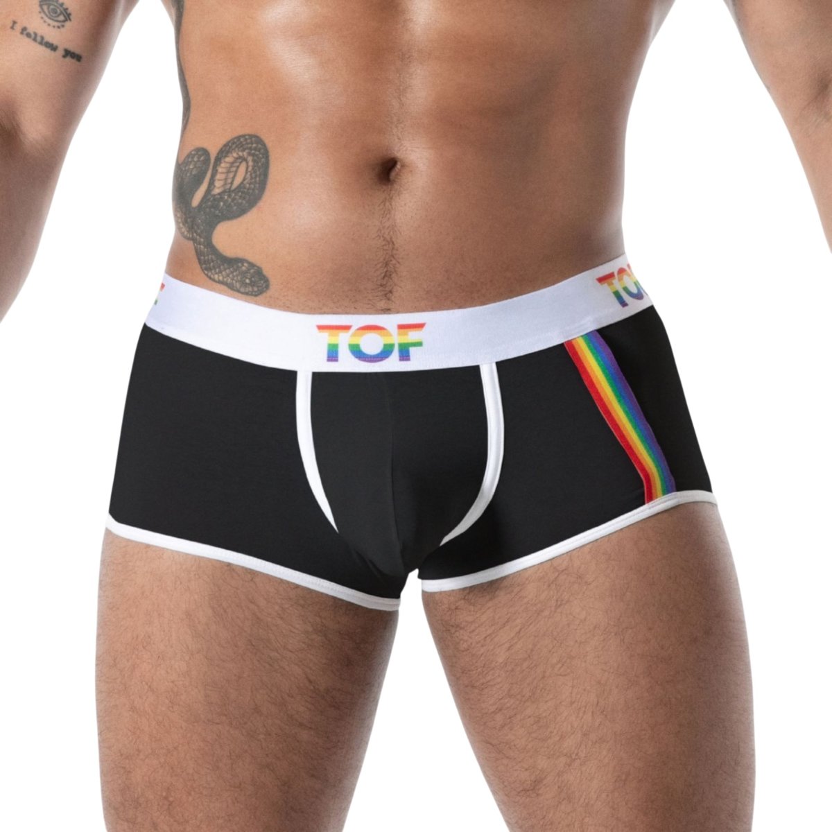 Tof Paris Pride Joyful Brief Trunk, S, Black