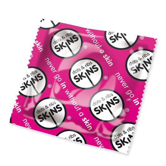 Skins Dots And Ribs Condoms 50 Pack