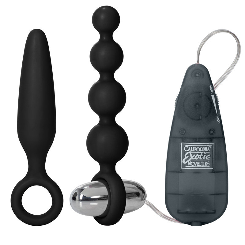 CalExotics Booty Call Vibro Anal Kit Black – CalExotics