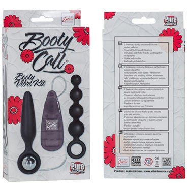 CalExotics Booty Call Vibro Anal Kit Black
