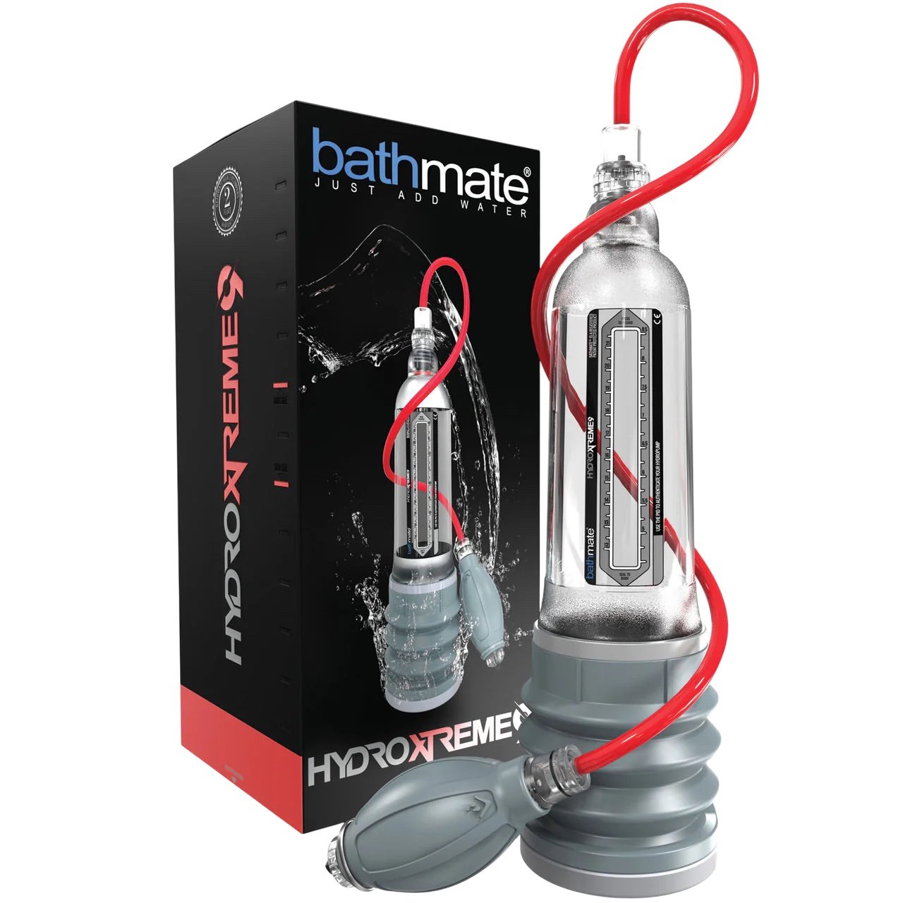 Bathmate HydroXtreme9 Penis Pump Clear 7-9 Inches