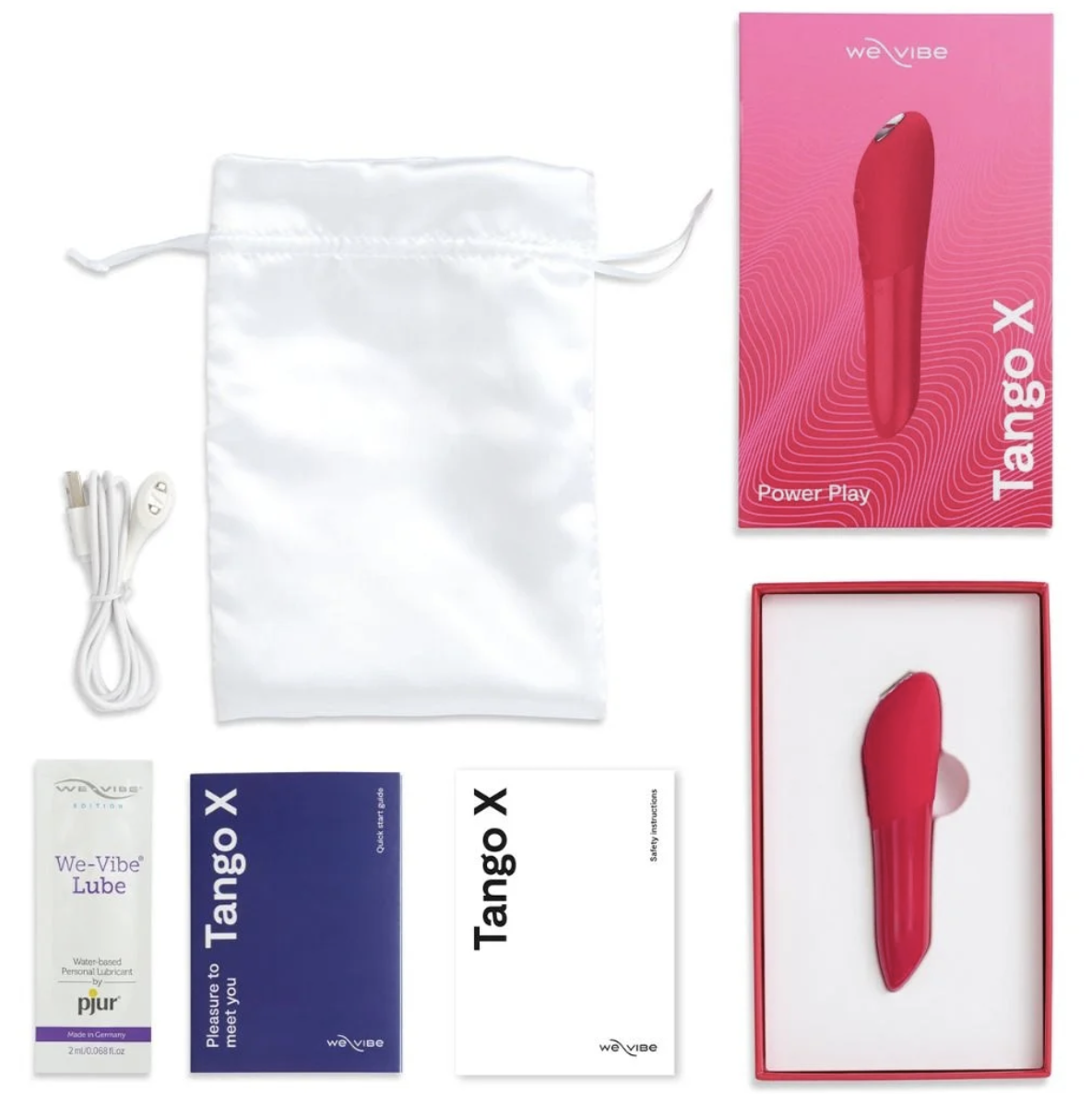 We-Vibe Tango X Lipstick Rechargeable Bullet Vibrator