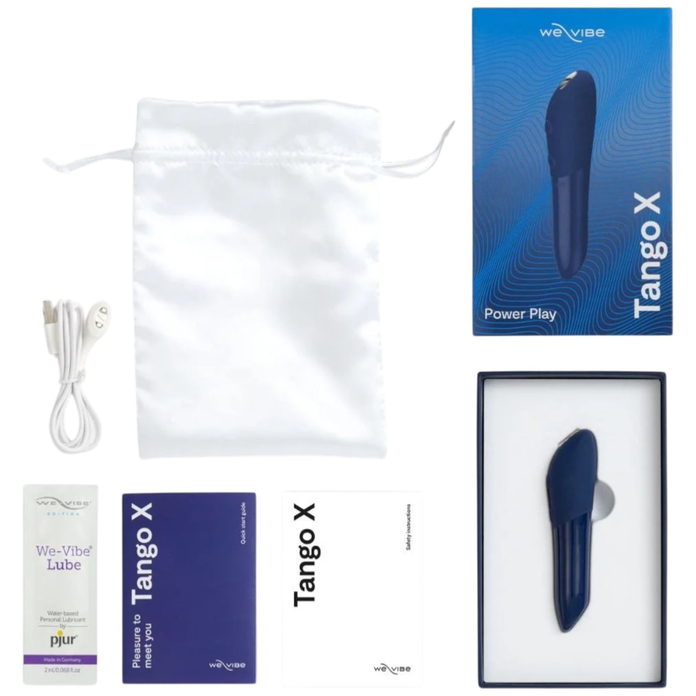 We-Vibe Tango X Lipstick Rechargeable Bullet Vibrator
