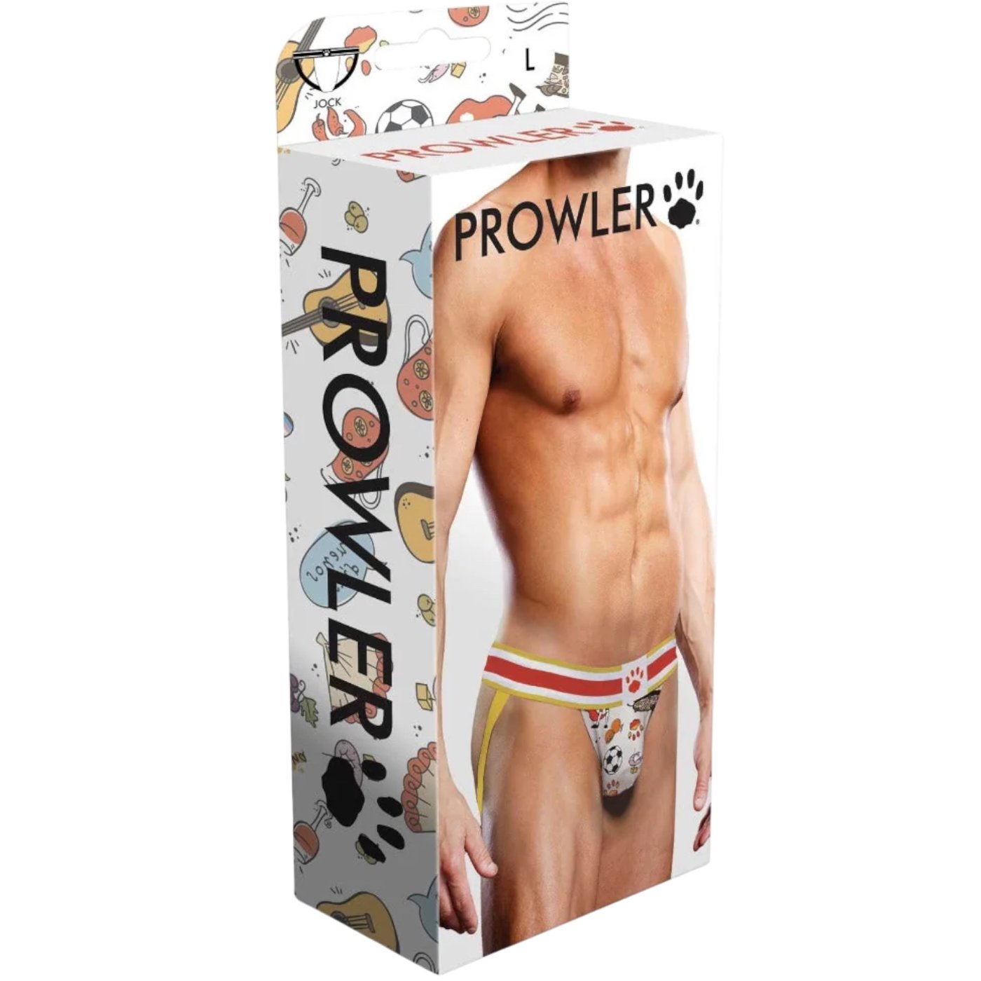 Prowler Barcelona Jockstrap Yellow Red