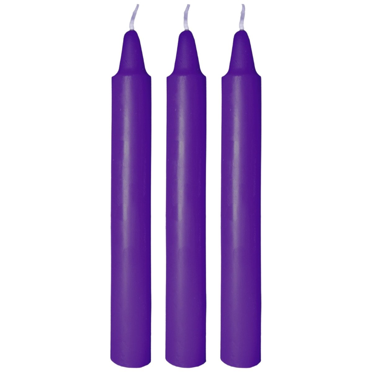 Me You Us Wax Play Drip Candles (3 Pack), Purple