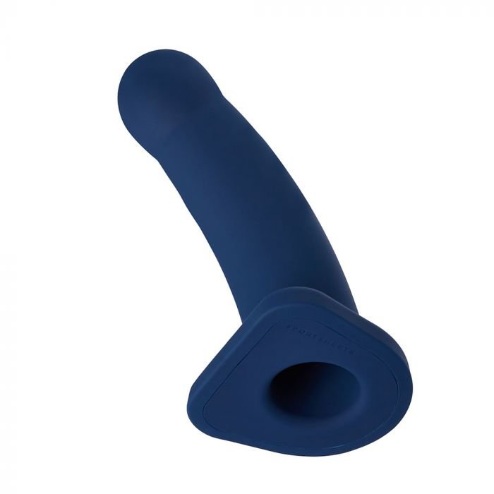 Sportsheets Banx Hollow Silicone Dildo Blue 8 Inch