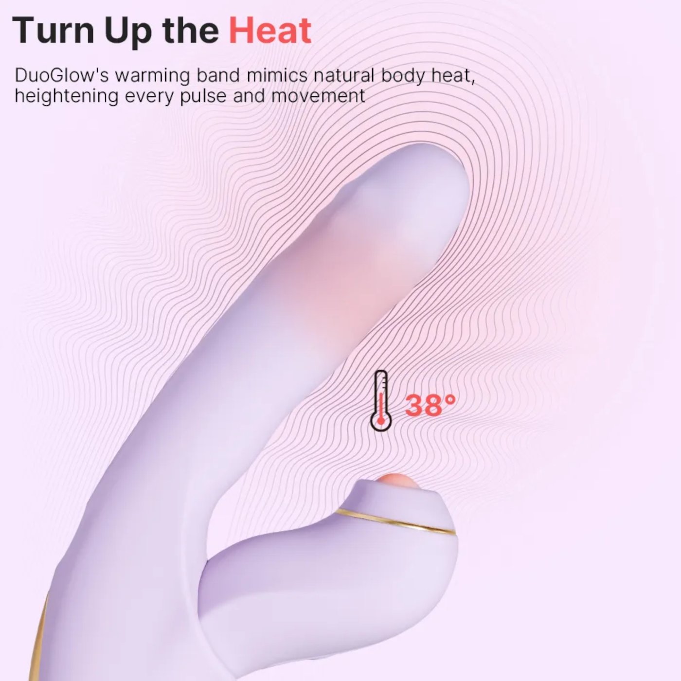 Svakom DuoGlow App Controlled 5-in-1 Thrusting Beaded Vibrator & Pulsating Clitoral Stimulator