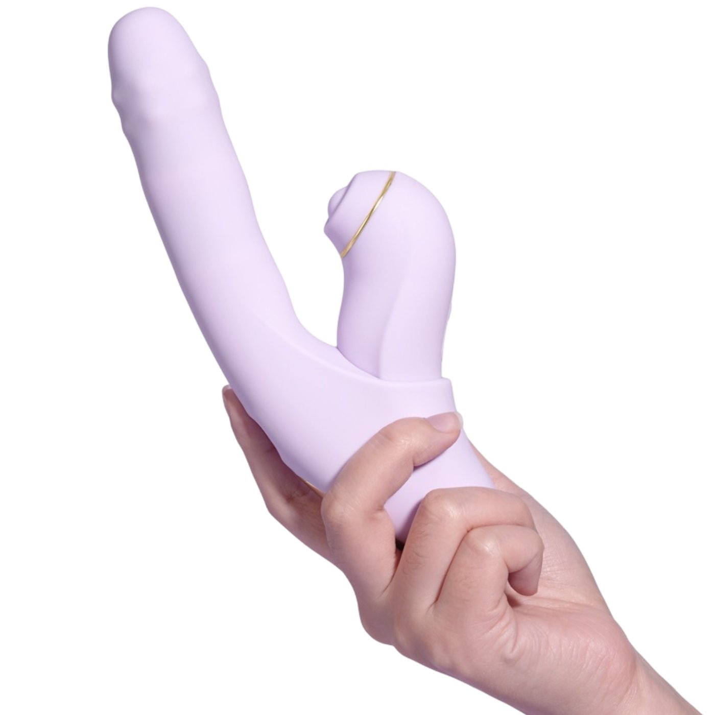 Svakom DuoGlow App Controlled 5-in-1 Thrusting Beaded Vibrator & Pulsating Clitoral Stimulator