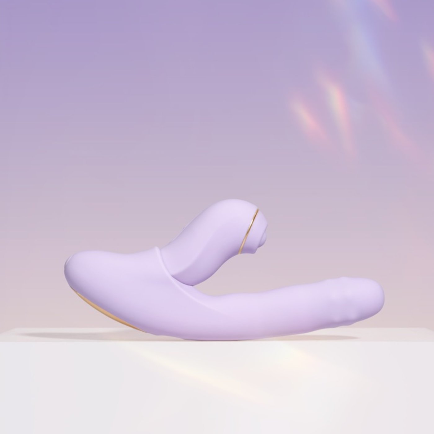Svakom DuoGlow App Controlled 5-in-1 Thrusting Beaded Vibrator & Pulsating Clitoral Stimulator